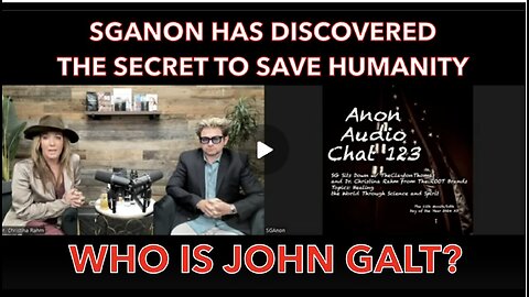 SGANON W/ Supporting the Human Body and Tackling Chronic Disease W/ DR RAHM. WHO IS John Galt?