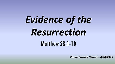 Grace Church Service 2025-04-20
