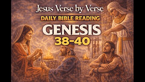 📖 Bible in a Year - Day 25: Genesis 38–40 Judah’s Failure, Joseph’s Integrity, and God’s Providence