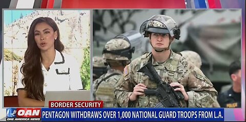 PENTAGON WITHDRAWS OVER 1K NATIONAL GUARD TROOPS FROM L.A.