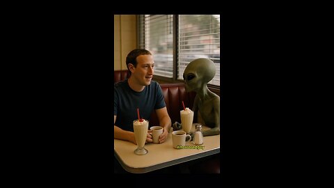 Mark Zuckerberg Goes On A Date With An Alien 