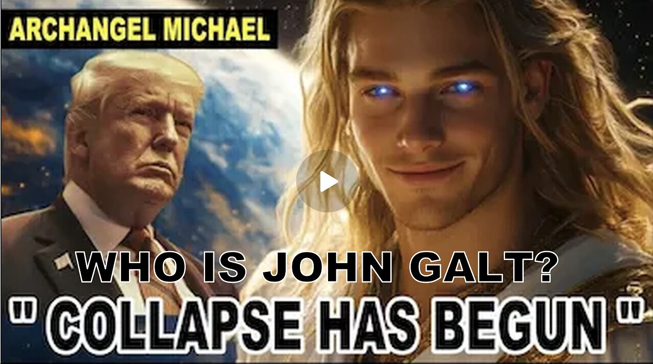 "YOU'RE SO BLESSED IF YOU'RE SEEING THIS" | Archangel Michael Pyramid of Control . WHO IS John Galt?