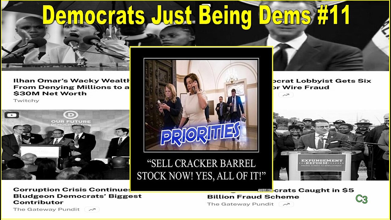 Democrats Just Being Democrats #11