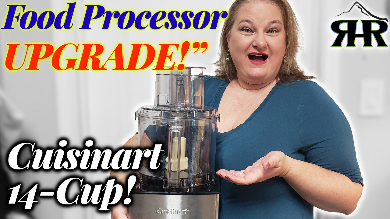 🥕 Meet Our New Kitchen Workhorse! Cuisinart 14-Cup Food PRocessor Unboxing