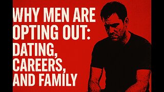 Why Men Are Opting Out: Dating, Careers, and Family