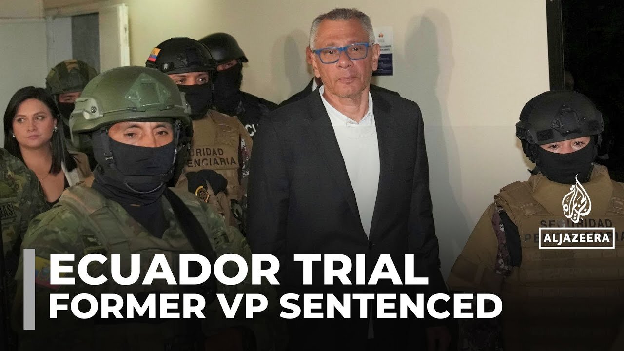 Ecuador ex-VP Jorge Glas sentenced to 13 more years for embezzling public funds