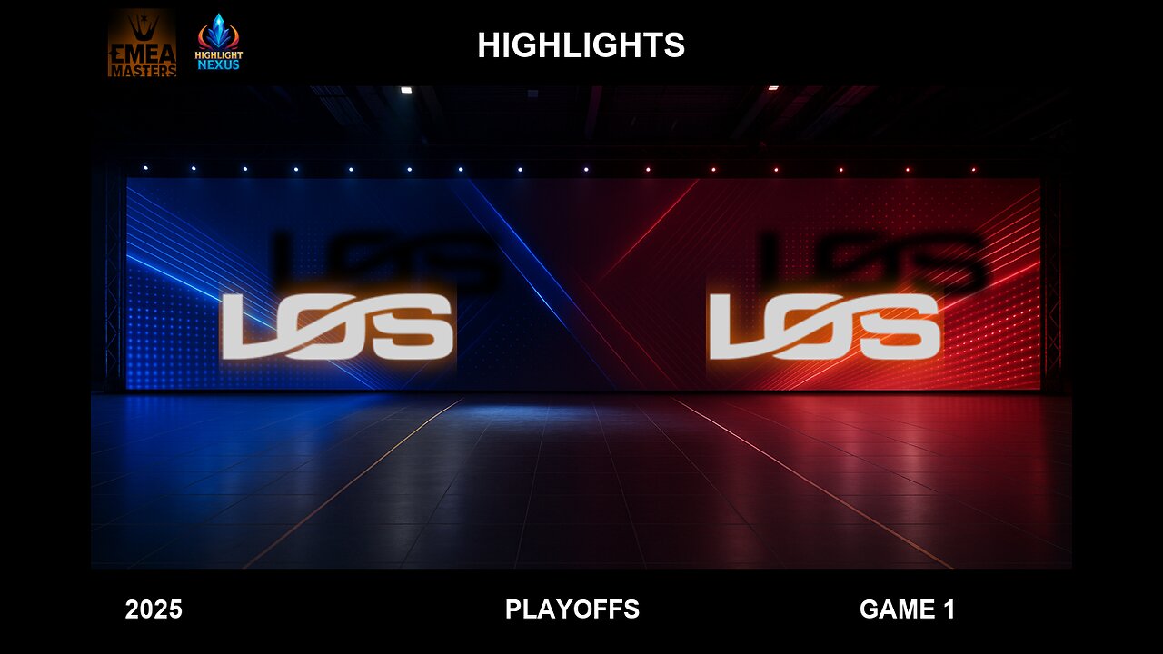 LR vs NORD Game 1 Highlights - EMEA Masters Playoffs 2025 - Los Ratones vs NORD