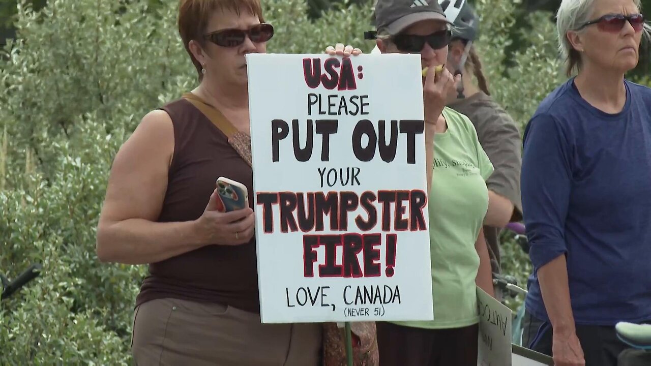 Canada: Protest in Canada near G7 summit - June 16, 2025