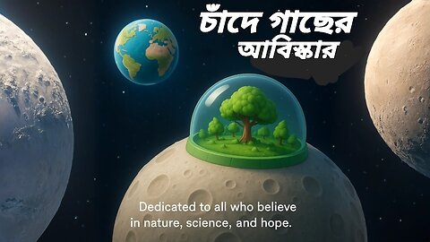 চাঁদে গাছ লাগানো | Planting Trees on the Moon | Bangladeshi Sci-Fi Animated Short Film 2025