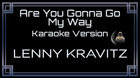 Lenny Kravitz - Are You Gonna Go My Way (CC)