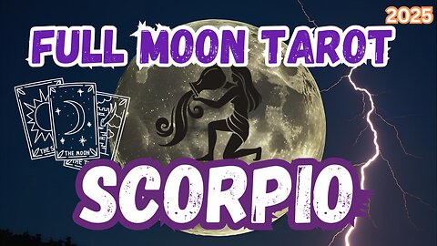 Scorpio ♏️ - The big switch! Full Moon 🌝 in Aquarius Tarot Reading #tarot #scorpio