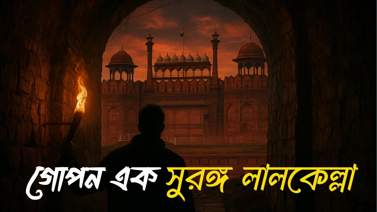 গোপন সুড়ঙ্গ 😱 Red Fort Secret Tunnলালকেল্লারel | 400 বছরের ভয়ংকর রহস্য"