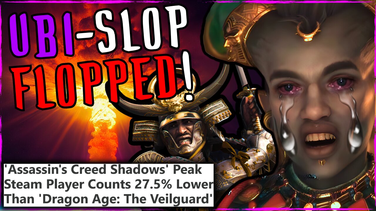 Games Journos LIE About Assassin's Creed Shadows Being Successful!