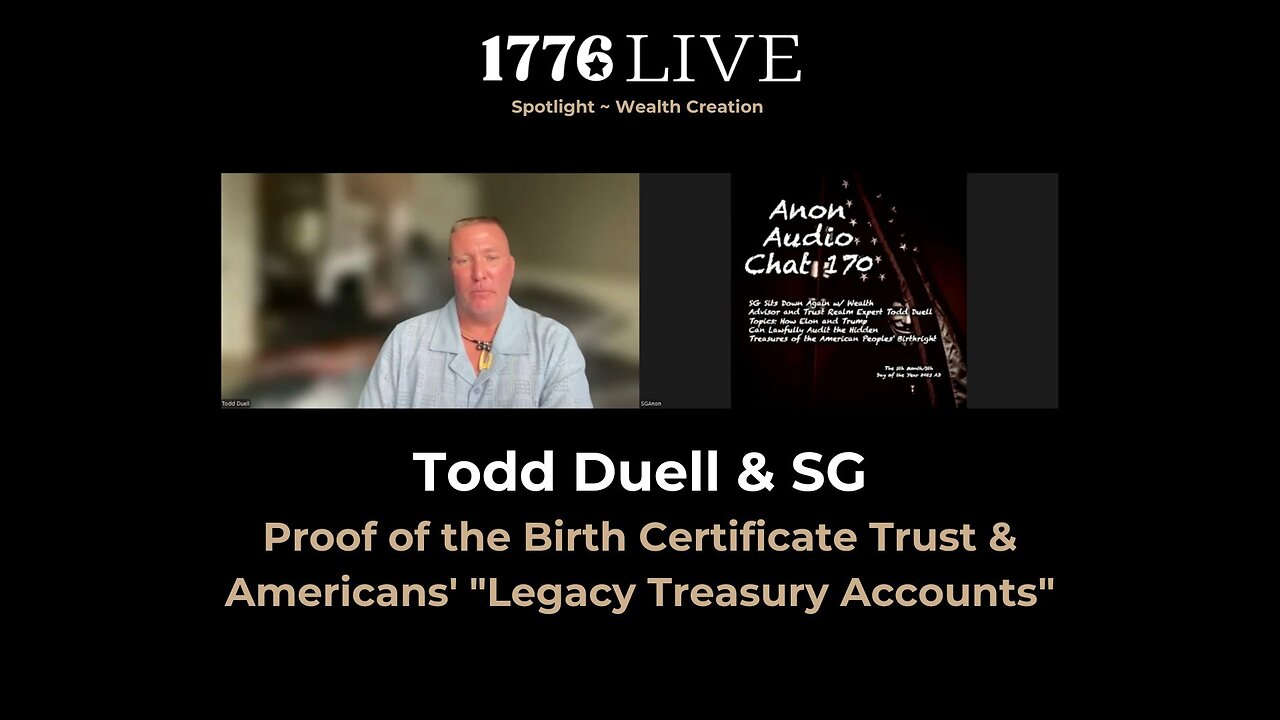 Make It Make Sense With Todd Duell & SG Anon Episode 6