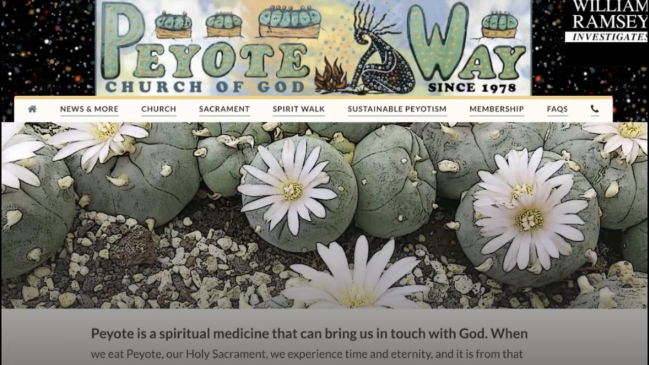 The Strange Tale of Spies, Lies, and The Peyote Way Church with Researcher Carl Hassell. (2022)