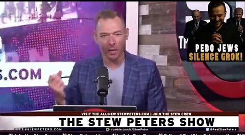 Stew Peters: Confirmed - Grok Nuked By Israeli Pedophile-Controlled Cyber Group!
