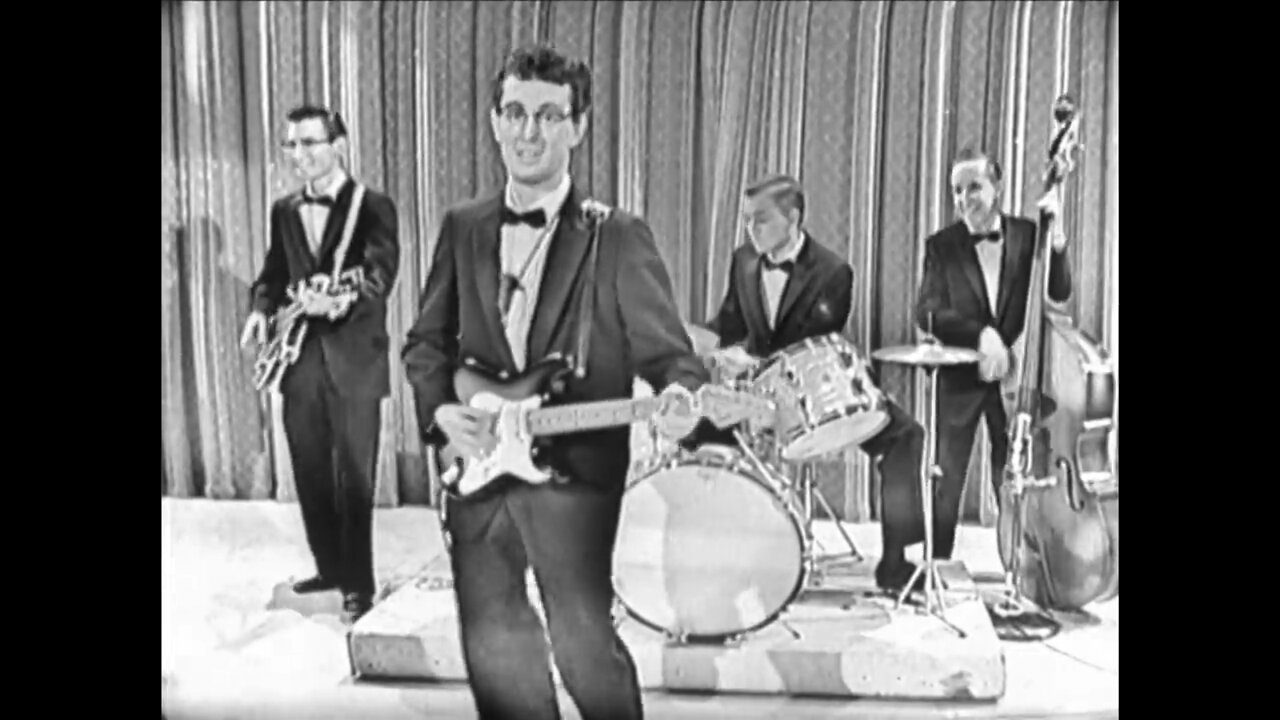 Peggy Sue Live by Buddy Holly And The Crickets ~ Full song Portrait Format