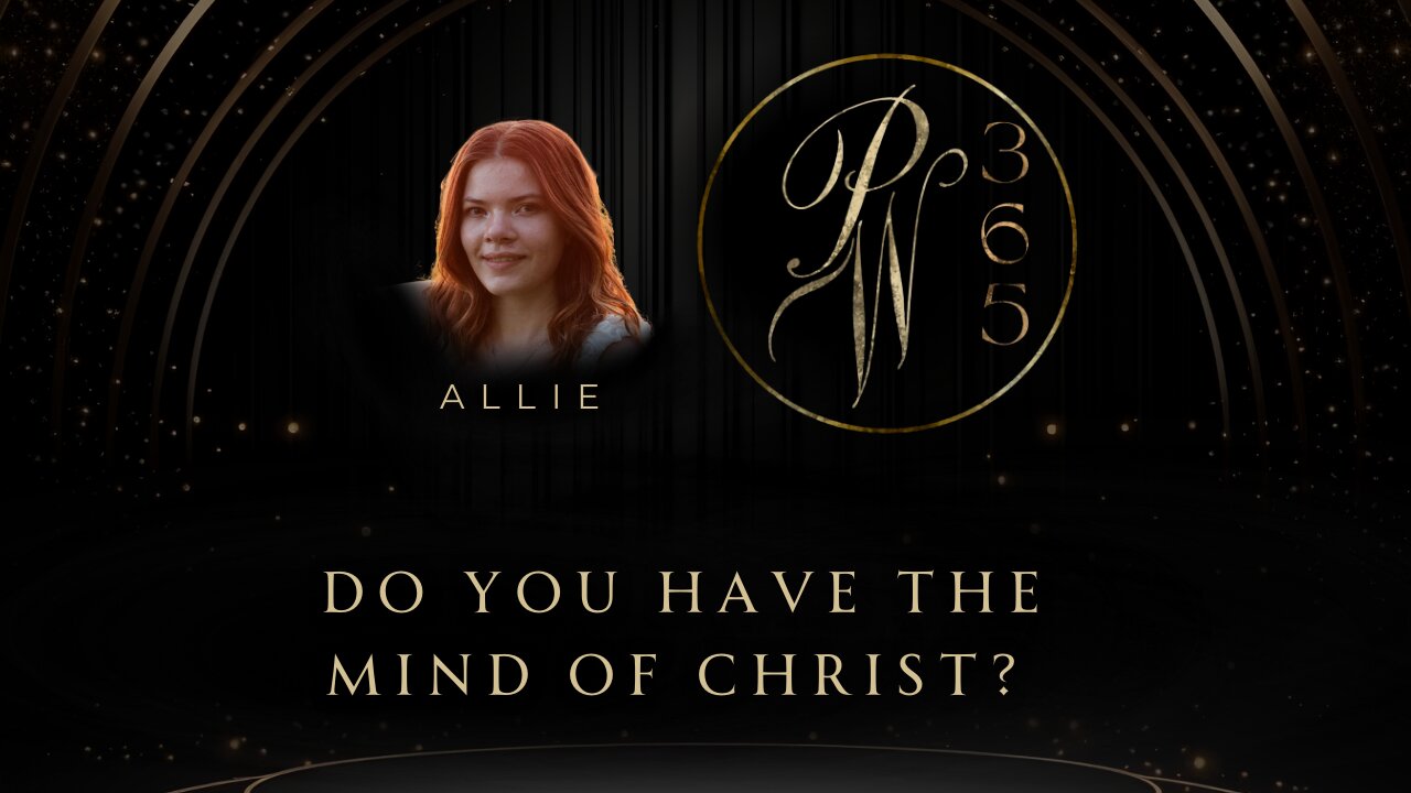 Do you have the mind of Christ?