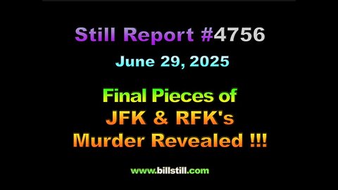 Final Pieces of JFK’s & RFK’s Murder Revealed !!! 4756