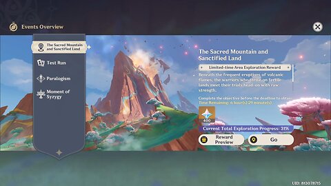 The Sacred Mountain and Sanctified Land - Genshin Impact - Part 1