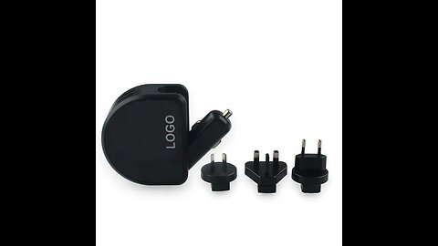 3-in-1 Dual USB Car & Wall Charger - The Only Charger You Need for All Situations