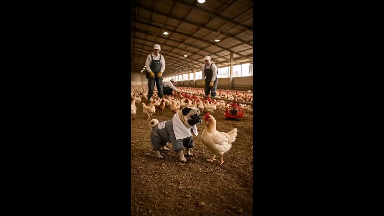 Puppy and Fowl relationship