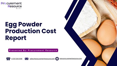 Egg Powder Production Cost Analysis Report