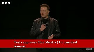 Elon Musk's $1tn pay deal approved by Tesla shareholders