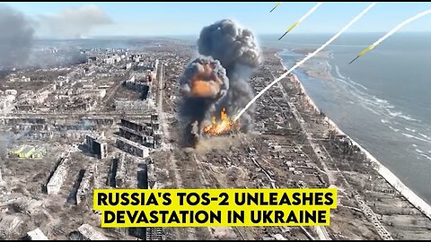 Kursk Nightmare! Russia’s TOS-2 Firestorm Unleashes Devastating Bombardment on Ukrainian Positions