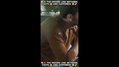 "🧠✨ The Hidden Link Between Faith 🤲 and Happiness 😊🌈" #shorts #rumbletrend