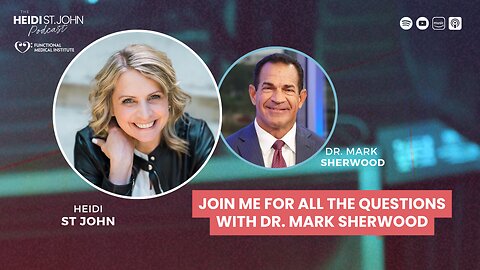Join me for all the questions with Dr. Mark Sherwood Today