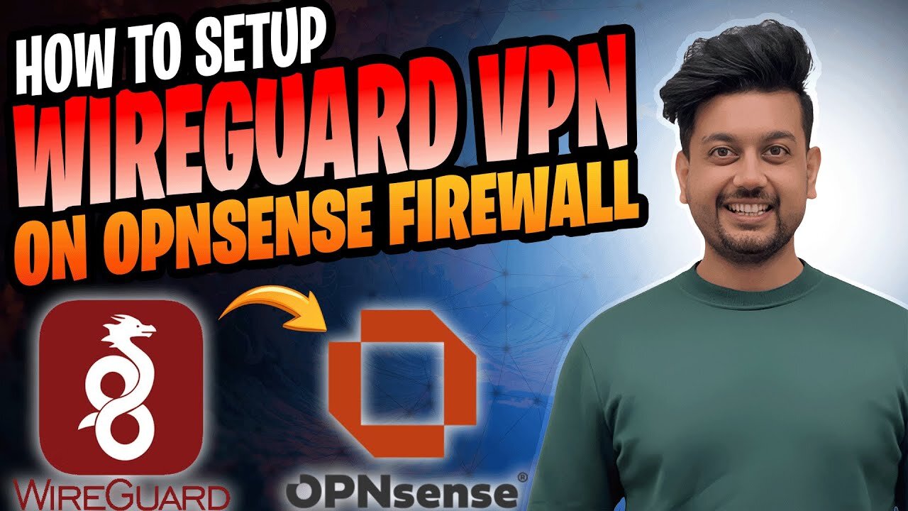 WireGuard VPN Setup on OPNsense Firewall | Step-by-Step Installation (2025)