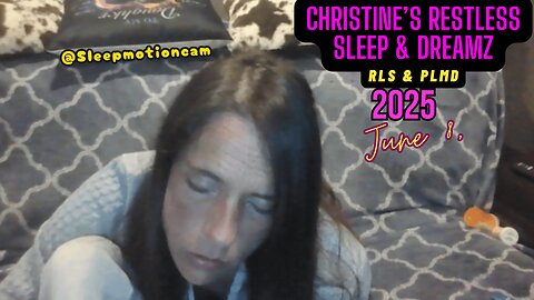 Couch Sleep Stream 😴 Jun 8, 2025 (RLS & PLMD)