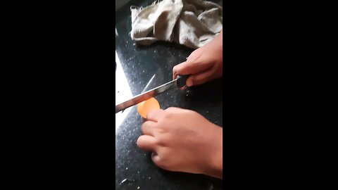 frozen balloon cutting