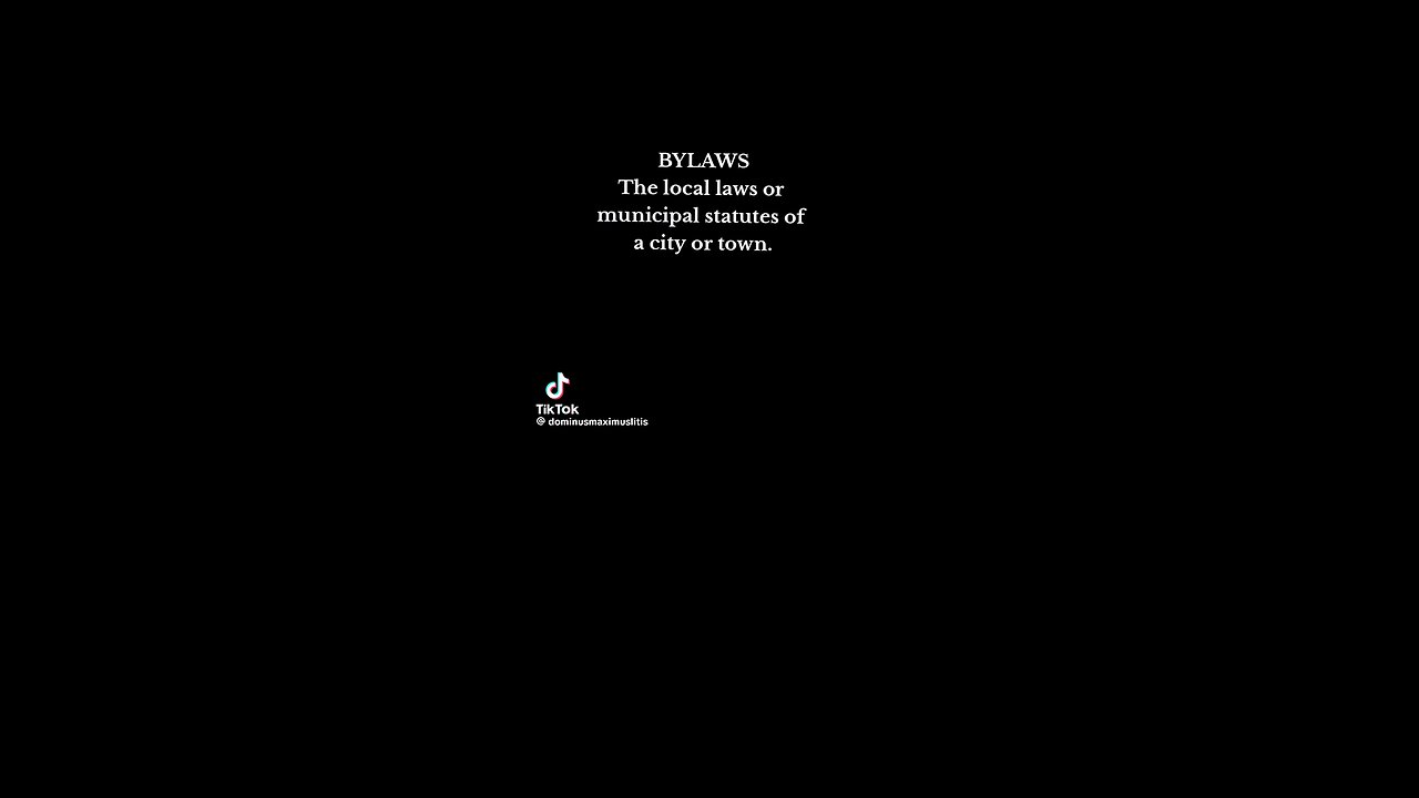 bylaws