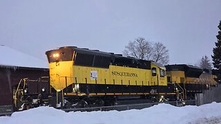 CSX Main Traffic In East Syracuse cp286 to mp282 AND The CSX 1827 B&O Heritage