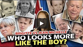 WHO LOOKS MORE LIKE THE YOUNG JEAN MICHEL? | BRIGITTE or So called BRO