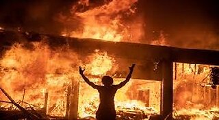 loot a burning house, by CHRONOS