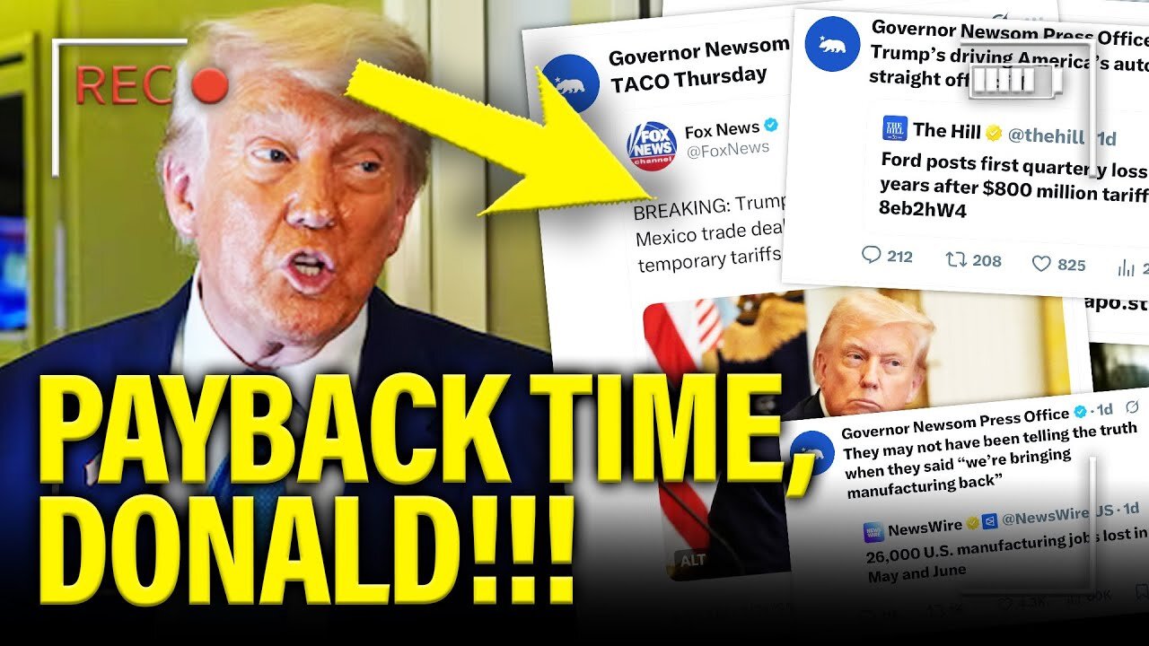 Trump get INSTANT KARMA as his OWN TRICKS TAKE HIM DOWN