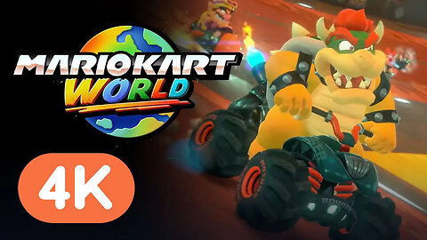 Mario Kart World - Official Reveal Trailer (4K) _ Nintendo Switch 2 Direct