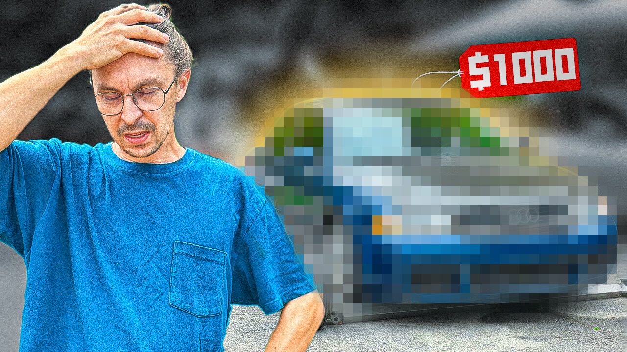 $1000 AUDI A4 — WILL IT START After 10 Years?