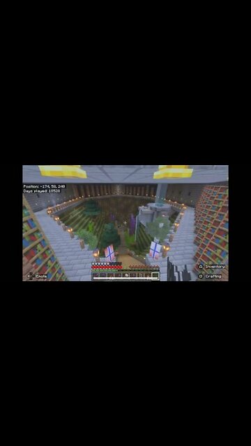 One of my fans made a Minecraft video for me and here’s a picture from the video.