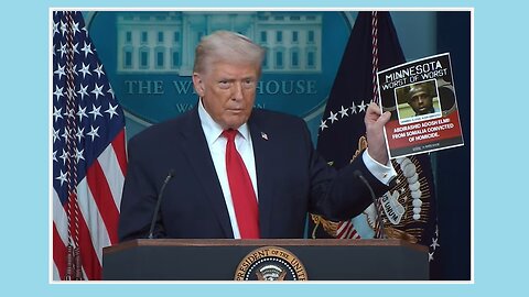 President Trump Addresses Media and YOU - IN FULL 01.20.26