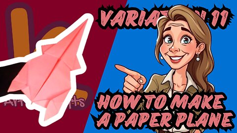 How to Make a Paper Plane That Flies Really Far | Easy Folding Tutorial