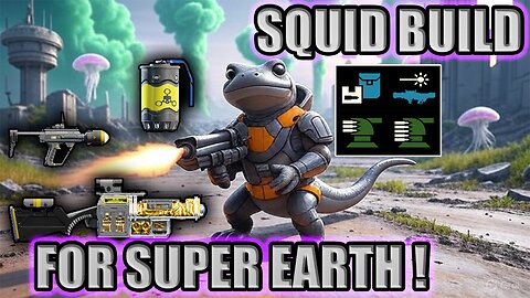 DEFEND SUPER EARTH - Squid Build #helldivers2 #democracy #superearth #streamer #vtuber #gaming