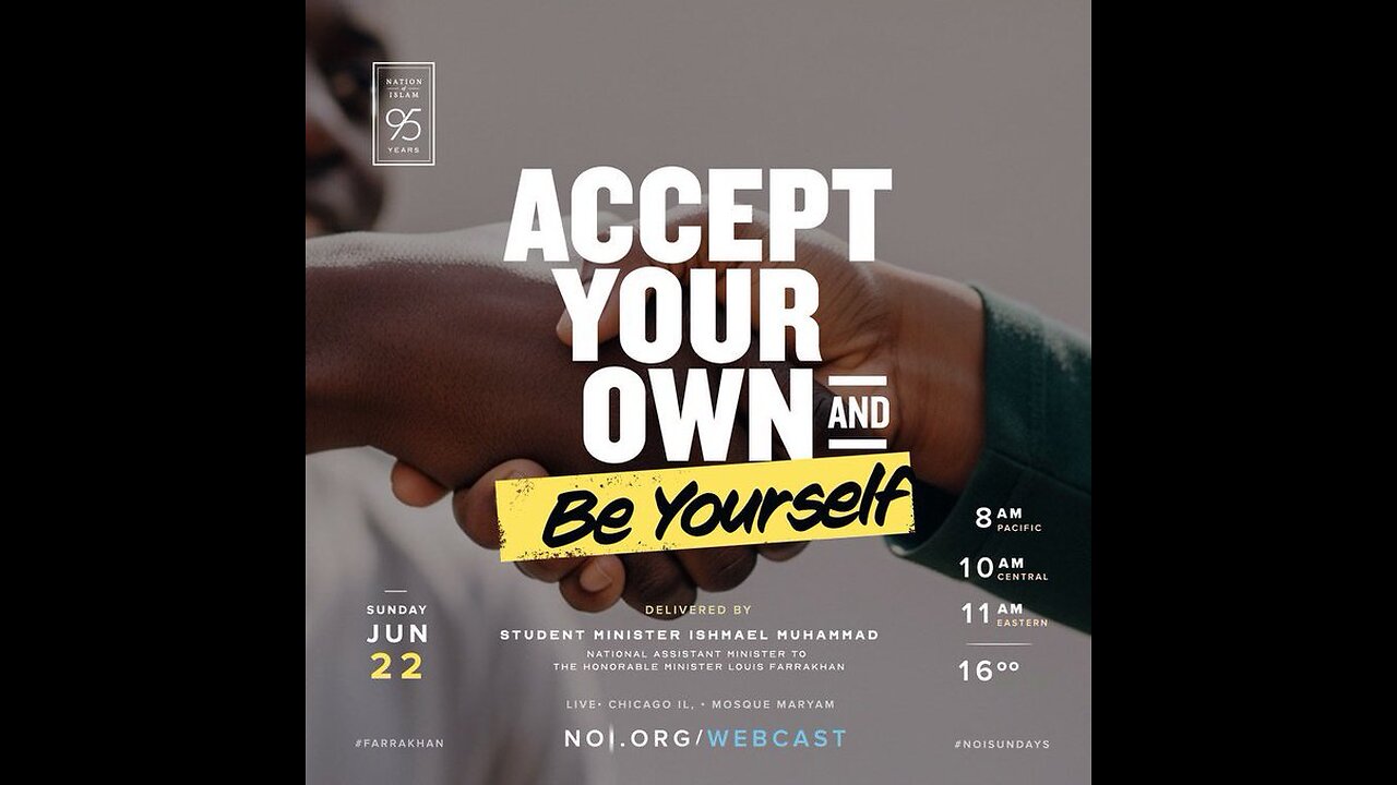 Accept Your Own and Be Yourself