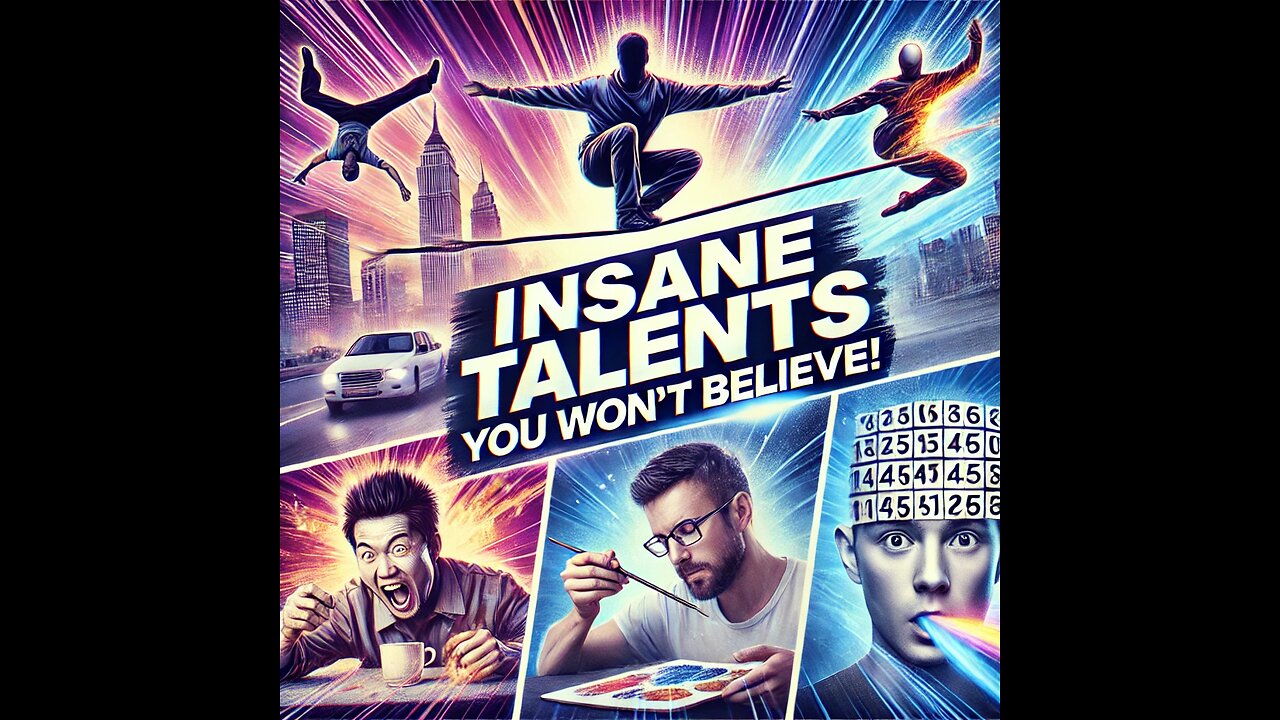 "INSANE TALENTS You Won’t Believe Exist!"