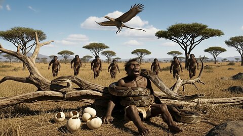 Stone Age Hunger Turned Deadly: A Primitive Human vs a Colossal Serpent