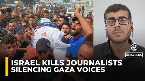 Gaza journalist says murder of Al Jazeera crew ‘most shocking’ loss in 22 months