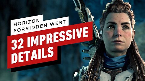 Horizon Forbidden West - 32 Impressive Details